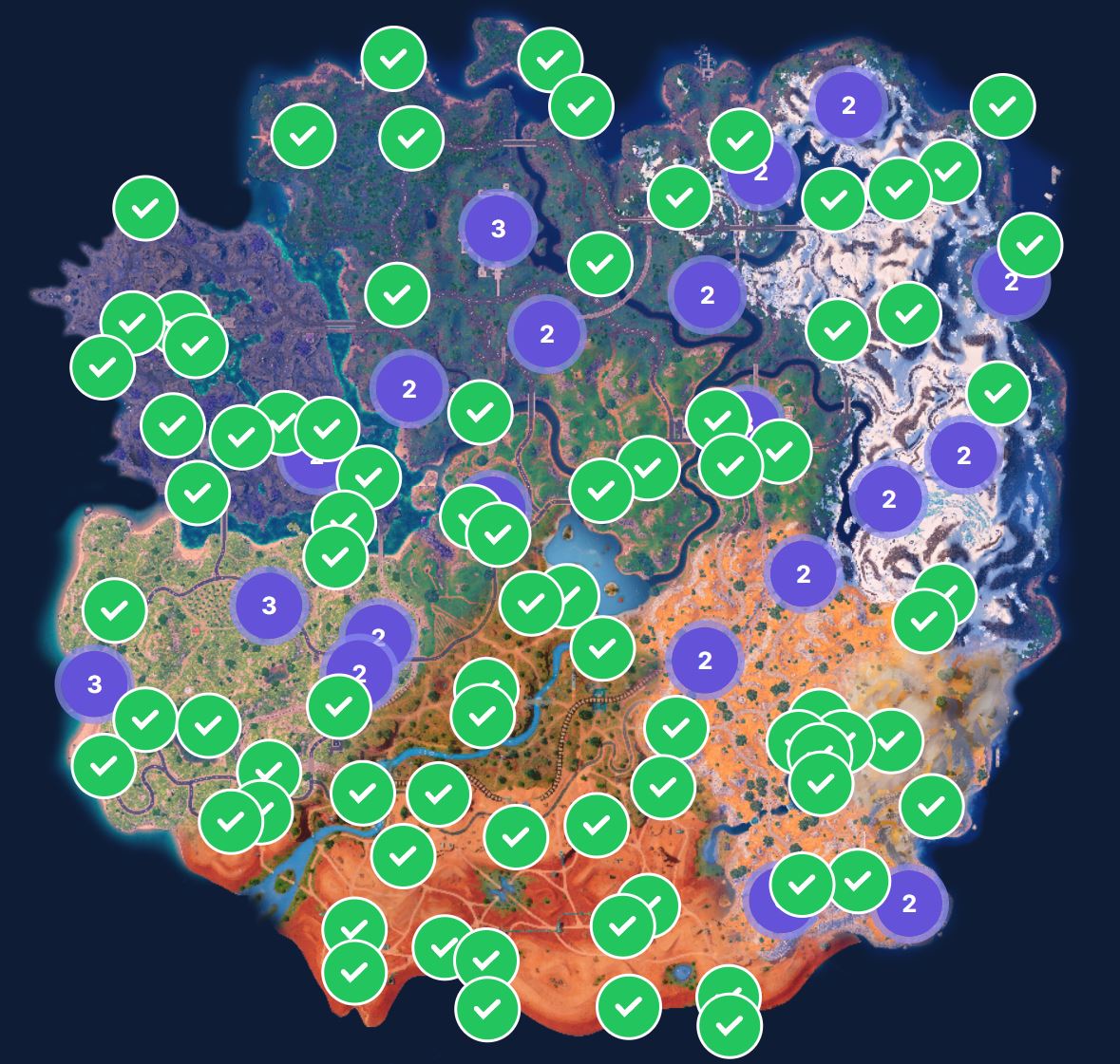 Season 3 Drop Map